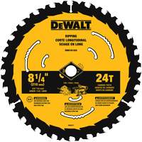 Circular Saw Blade, 8-1/4", 24 Teeth, Wood Use UAJ625 | NTL Industrial