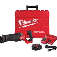 M18 Fuel Sawzall&reg; Reciprocating Saw Kit, 18 V, Lithium-Ion Battery, 3000 SPM NTL Industrial
