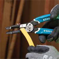 Klein-Kurve&reg; Heavy-Duty Wire Stripper, Cutter & Crimper Multi-Tool, 8-1/4" L, 8 - 20 AWG NTL Industrial
