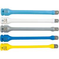 JTLE-5S Torque Limiting Impact Extension Set, 1/2" Drive, 65 ft-lbs./80 ft-lbs./100 ft-lbs./120 ft-lbs./140 ft-lbs. Torque, Multiple NTL Industrial