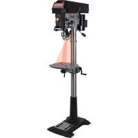 Variable Speed Drill Press, 15", 5/8" Chuck, 3300 RPM UAK412 | NTL Industrial