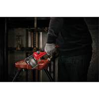 Pipe Wrench, 1-1/2" Jaw Capacity, 10" Long, Powder Coated Finish, Ergonomic Handle NTL Industrial