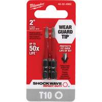 Embout de tournevis Shockwave Impact Duty, Torx, T-10, Prise 1/4" NTL Industrial