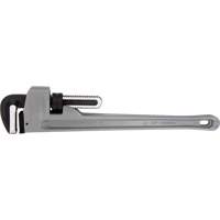 Pipe Wrench, 3" Jaw Capacity, 24" Long, Ergonomic Handle UAL057 | NTL Industrial