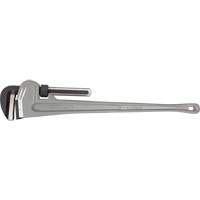Pipe Wrench, 6" Jaw Capacity, 48" Long, Ergonomic Handle UAL059 | NTL Industrial
