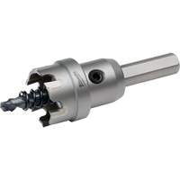 One-Piece Carbide Hole Cutters, 1", 3/16" Depth of Cut NTL Industrial
