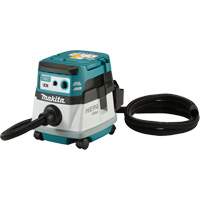 Dry Quiet Vacuum Cleaner with AWS (Tool Only), 18 V, 2.11 gal. Capacity NTL Industrial