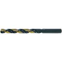 DRILLCO Heavy-Duty Jobber Drill Bit, High Speed Steel, #1, 3-7/8" L, 2-5/8" Flute, 135° Point Angle NTL Industrial