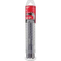 MX4 4-Cutter Rotary Hammer Drill Bit Kit, 6 Pieces, Carbide NTL Industrial