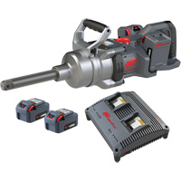 High Torque Cordless Impact Wrench Kit with 6" Anvil, 20 V, 1" Socket NTL Industrial