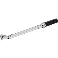 Micrometer Torque Wrench, 3/8" Square Drive, 17-3/4" L, 10.17 - 105.1 N.m/5 - 75 ft-lbs. UAU786 | NTL Industrial