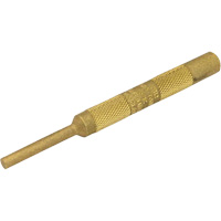 Brass Pin Punch, 3/16" Dia. x 4" L UAU836 | NTL Industrial
