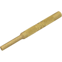 Brass Pin Punch, 1/4" Dia. x 4" L UAU838 | NTL Industrial