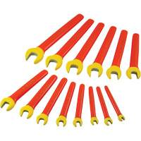 Insulated SAE Open End Wrench Set, 1000 V, 14 Pcs NTL Industrial