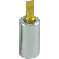 Gold Tip Screwdriver Bit, Slot, 15/64", 1/4" Drive NTL Industrial
