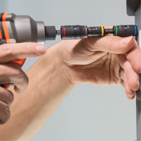 7-in-1 Impact Flip Socket with Handle, Hex, 1/4" Drive, 7 Pcs NTL Industrial