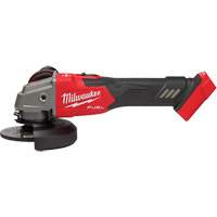 Meuleuse &agrave; frein &agrave; vitesse variable avec interrupteur &agrave; glissi&egrave;re verrouillable M18 Fuel, 18 V, Mandrin 5"/4-1/2", Lithium-ion NTL Industrial