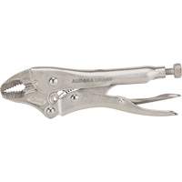 Locking Pliers with Wire Cutter, 5" Length, Curved Jaw UAV664 | NTL Industrial