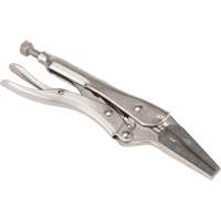 Locking Pliers with Wire Cutter, 6-1/2" Length, Long Nose UAV667 | NTL Industrial