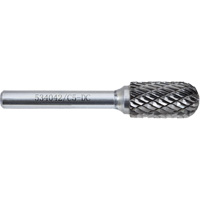 C5-DC Jet-Kut&reg; GP Carbide Burr, 1/2" Dia., 1" Depth of Cut NTL Industrial