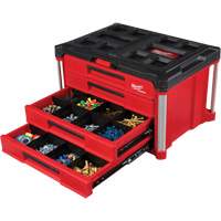 PackOut™ 4-Drawer Tool Box, 22-1/5" W x 14-3/10" H, Red UAW031 | NTL Industrial