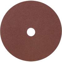 Disque de ponçage en fibre de r&eacute;sine pour meuleuses &agrave; angle — pour l'acier, 7" dia., Grain A60, Oxyde d'aluminium NTL Industrial