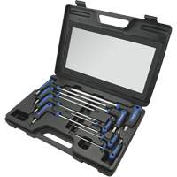 JTTK-9 T-Handle Key Wrench Sets, 9 Pcs., Torx&reg; NTL Industrial