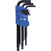 JHHK-9M Hextractor Hex Key Wrench Sets, 9 Pcs., Metric NTL Industrial