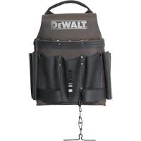 Pochette pour outils d'&eacute;lectricien, Porte-outil multiple, Cuir, 8 Poches NTL Industrial