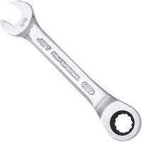 SAE Ratcheting Stubby Combination Wrench NTL Industrial