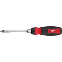 27-in-1 Ratcheting Security Multi-Bit Screwdriver, 10-11/100" L, Cushion Grip Handle NTL Industrial