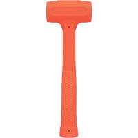 Compo-Cast&reg; Standard Soft Face Hammer, 18 oz. Head Weight, Plain Face, 29" L NTL Industrial