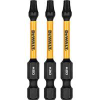 Forets pour tournevis &agrave; chocs FLEXTORQ 3 mcx, Torx, T-20, Prise 1/4" NTL Industrial