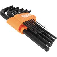 L-Style Ball-End Hex Key Wrench Set, 12 Pcs., Imperial NTL Industrial