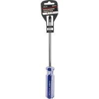 Blue Transparent Striped Philips Screwdriver, #3, Plastic Handle NTL Industrial