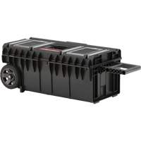 Arx Long Rolling Tool Chest, 31-1/5" x 15-1/5" x 12-7/10", Black NTL Industrial