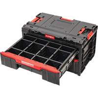 Arx&reg; 2-Drawer Toolbox, 23-1/10" x 15" x 13-2/5", Black NTL Industrial