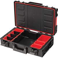 Arx Small Toolbox, 23" x 15" x 7-1/2", Black NTL Industrial