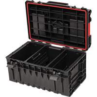Arx&reg; Medium Toolbox, 23" x 15-1/5" x 12-3/5", Black NTL Industrial
