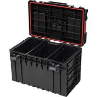 Arx Large Toolbox, 23" x 15-1/5" x 16-1/2", Black NTL Industrial