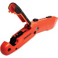 Couteau de s&eacute;curit&eacute; autor&eacute;tractable, 1", Acier, Prise en Aluminium NTL Industrial