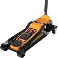 Low Profile Floor Jack, 3.5 Ton(s) Capacity, 3-3/4" Lowered, 21-3/4" Raised, Manual Hydraulic NTL Industrial