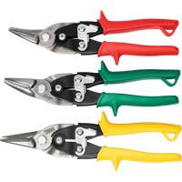MetalMaster&reg; 3-Piece Compound Action Aviation Snip Set NTL Industrial