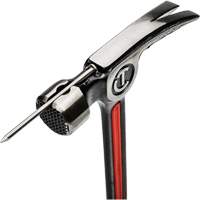 Marteau de charpente en acier avec face meul&eacute;e, 22 oz, Prise en Acier plein, 16" lo NTL Industrial