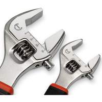 Quick-Fit-Jaw Adjustable Wrench Set, Adjustable, 2 Pieces, Imperial and Metric NTL Industrial