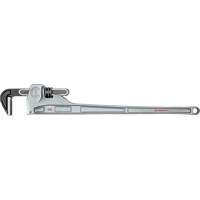 Pipe Wrench, 6" Jaw Capacity, 48" Long, Powder Coated Finish, Non-Ergonomic Handle NTL Industrial