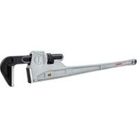 Pipe Wrench, 6" Jaw Capacity, 48" Long, Powder Coated Finish, Non-Ergonomic Handle NTL Industrial