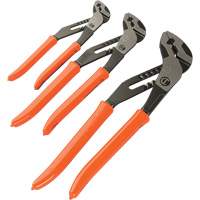 Z2 K9 Straight Jaw Dipped Handle Tongue & Groove Plier Set, 3 Pieces NTL Industrial