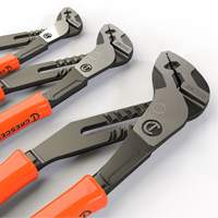 Z2 K9 Straight Jaw Dipped Handle Tongue & Groove Plier Set, 3 Pieces NTL Industrial