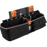 Module pour grande poche avec crochet en S Bucket Work Centre, Nylon, 3 pochettes, Noir/Orange NTL Industrial